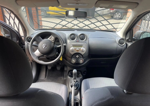 Nissan Micra cena 16300 przebieg: 95000, rok produkcji 2010 z Bytom małe 211